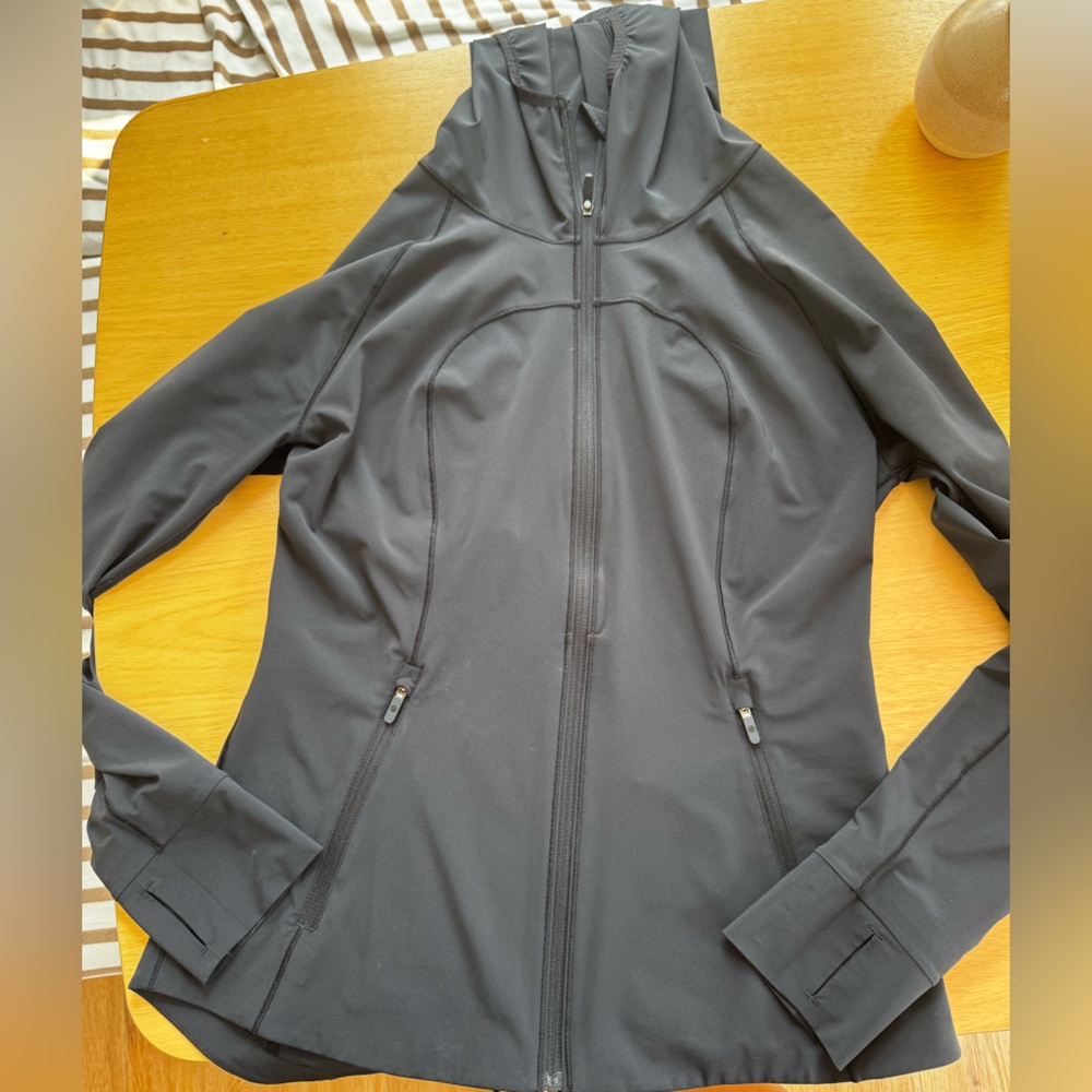 lululemon athletica Black Softshell Zip Jacket